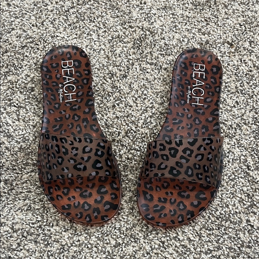 Women's Leopard Print Sandals
